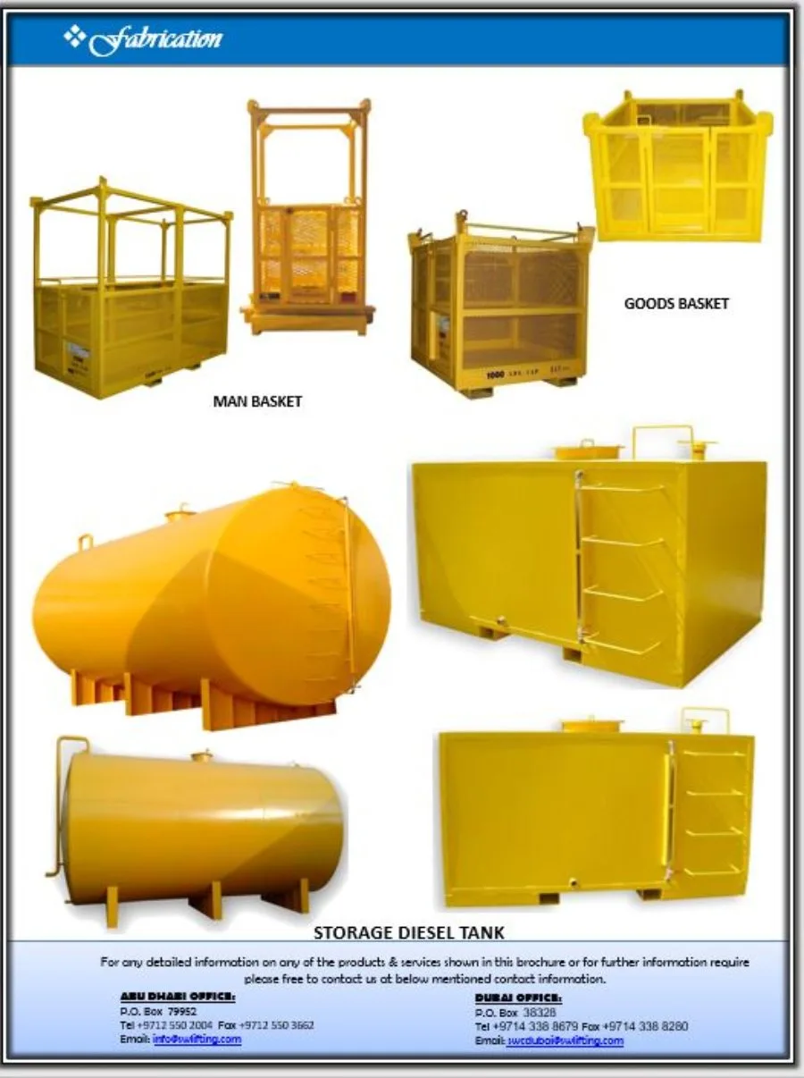 Fabrication work