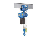 ELECTRIC CHAIN HOIST WITH ELECTRIC TROLLEY