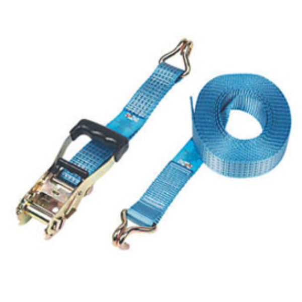 HEAVY DUTY RATCHET CARGO LASHING BELT, 10tX10m