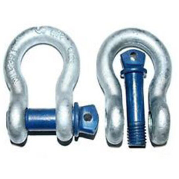 17t SCREW PIN BOW SHACKLE